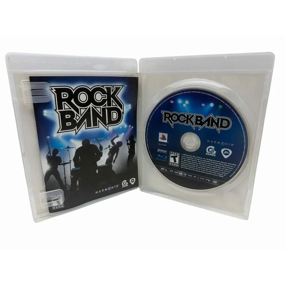 Rock Band Sony PlayStation 3 PS3 Complete CIB Tested Game w/ Manual